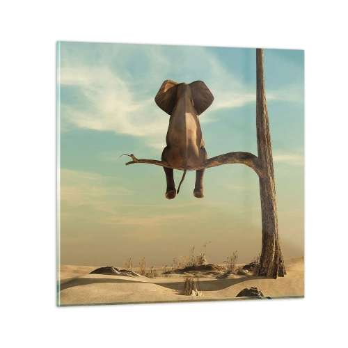 Impression sur verre - Image sur verre - Nouveau point de vue - 70x70 cm