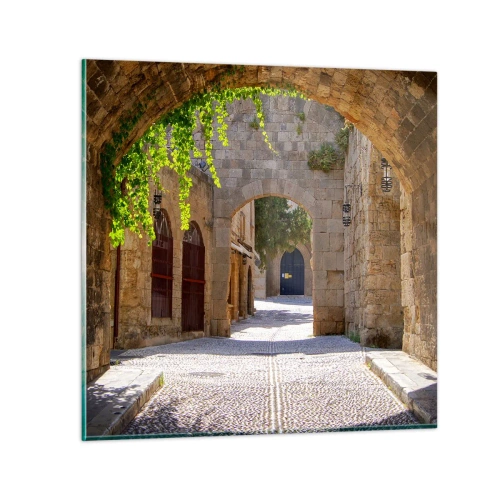 Impression sur verre - Image sur verre - Le cortège apparaîtra bientôt - 70x70 cm