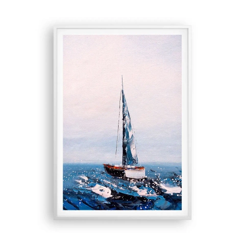 Affiche dans un cadre blanc - Poster - Confrérie du vent - 70x100 cm