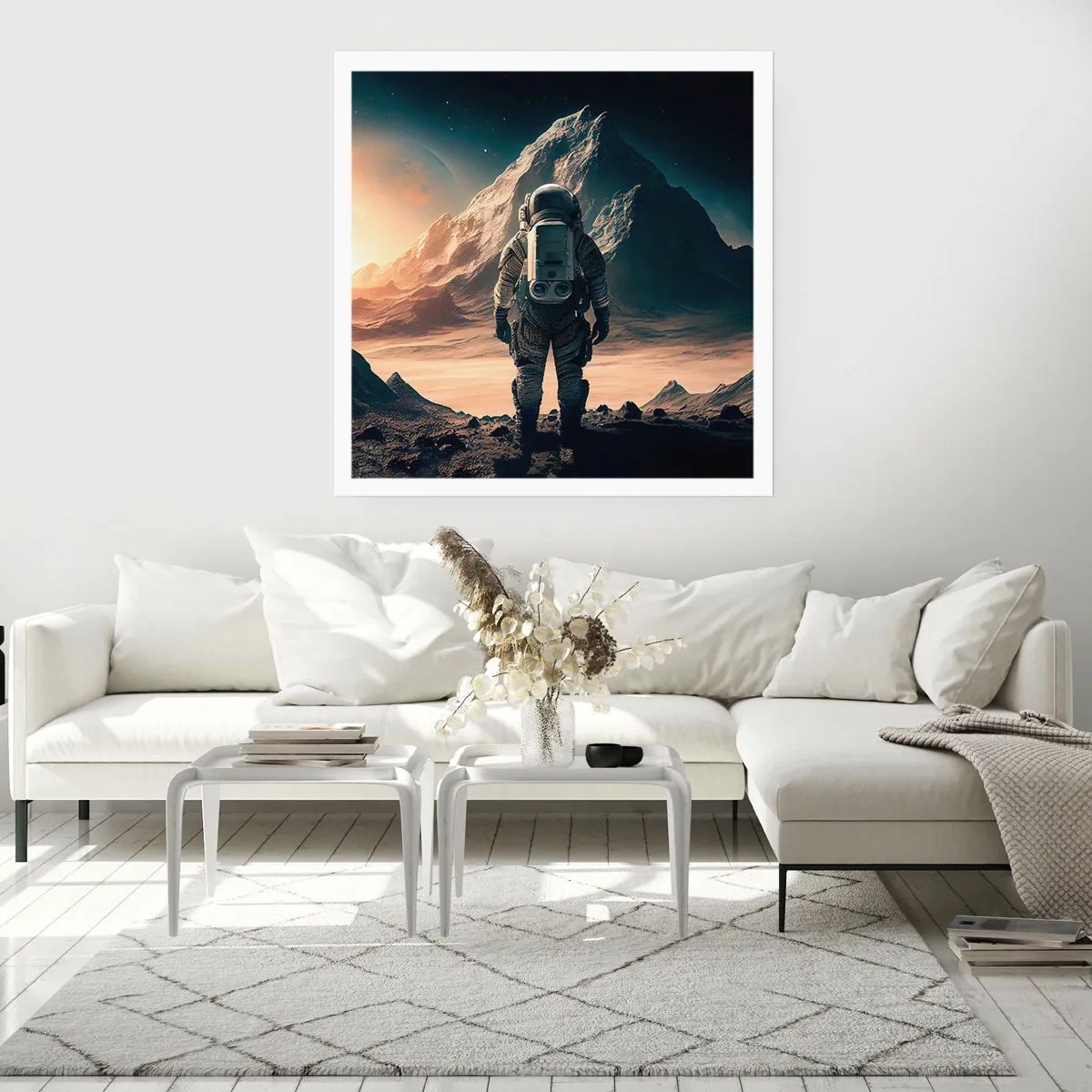 Affiche - Poster - Nouveau défi - 40x40 cm