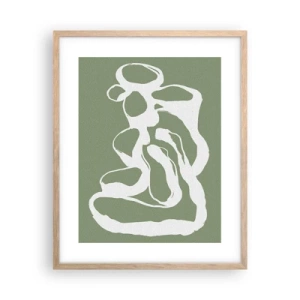 Affiche dans un chêne clair - Poster - L'appel de l'espace - 40x50 cm