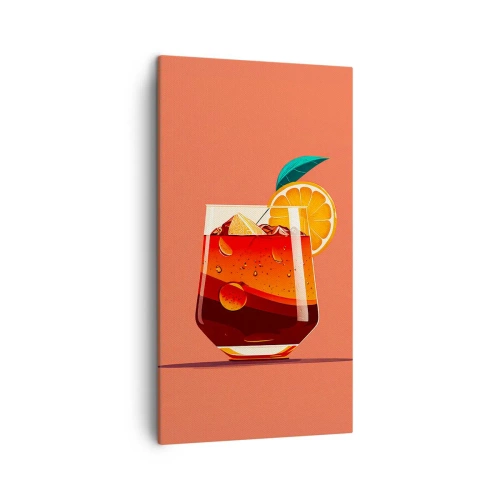 Impression sur toile - Image sur toile - Rafraîchissement d'été - 45x80 cm