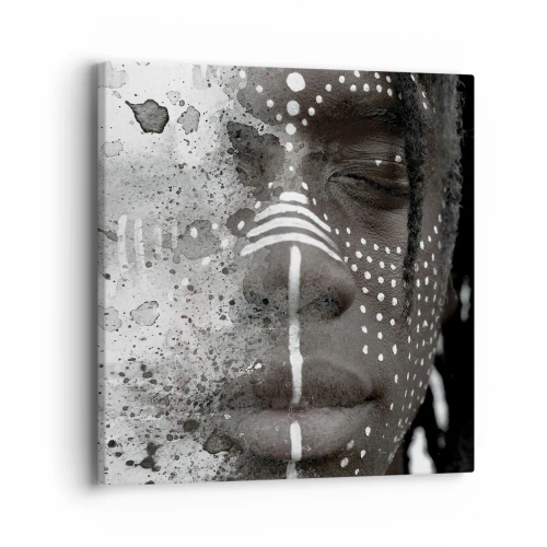 Impression sur toile - Image sur toile - Découvrez l'esprit primal - 40x40 cm