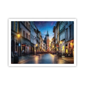 Affiche - Poster - La magie de Cracovie - 100x70 cm