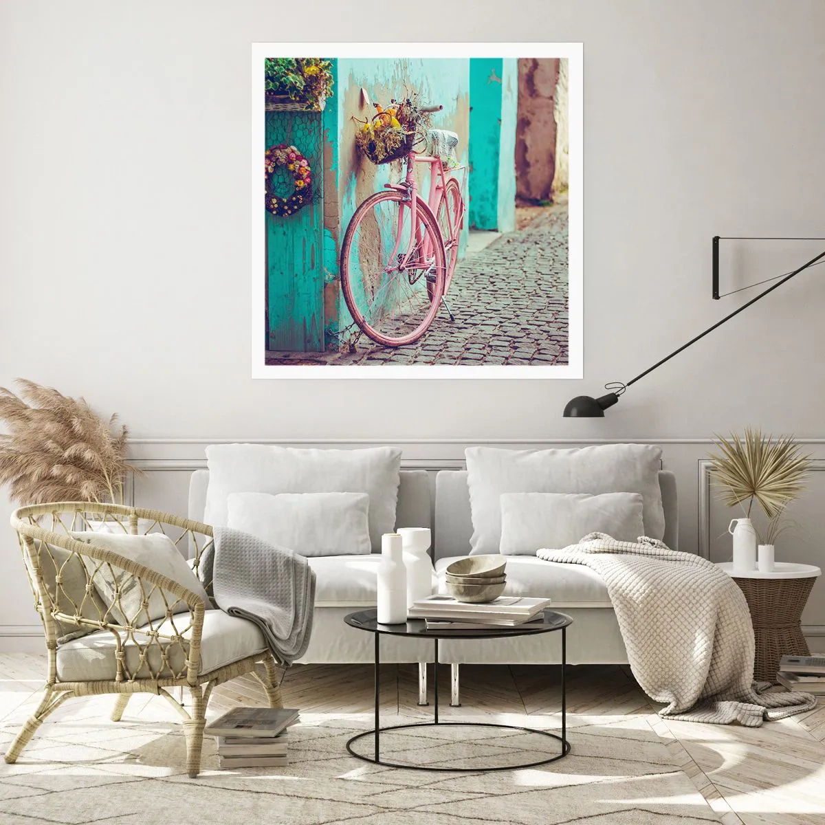 Affiche - Poster - Je reviens tout de suite - 60x60 cm