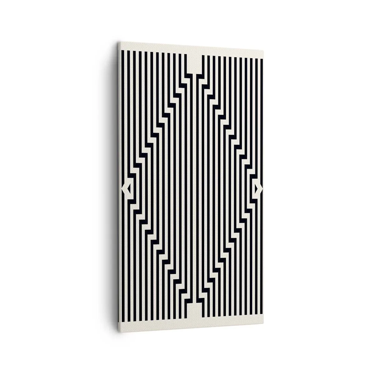 Impression sur toile - Image sur toile - Illusion géométrique - 45x80 cm