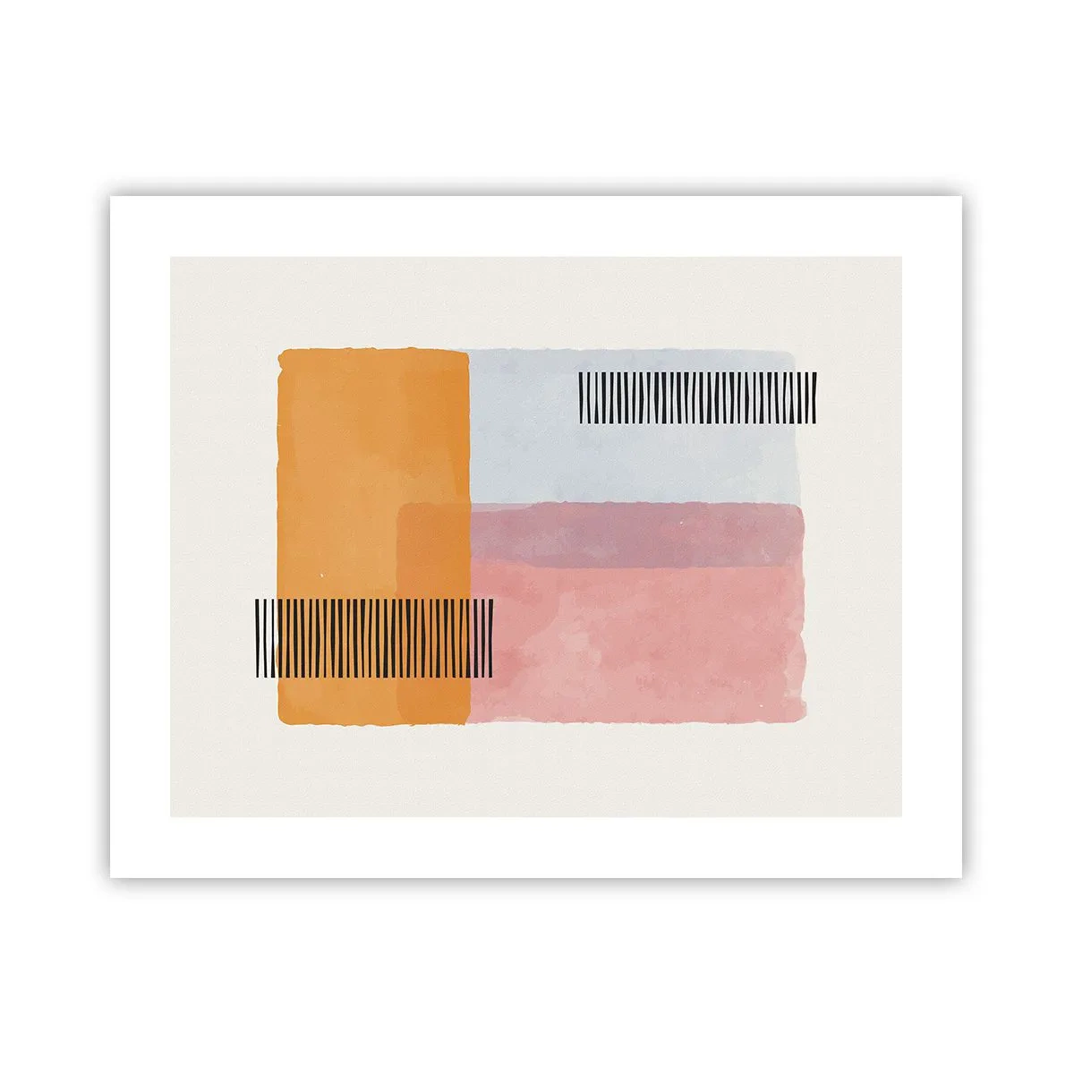 Affiche - Poster - D'un coin à l'autre - 50x40 cm