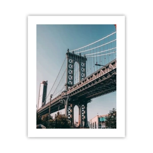 Affiche - Poster - Sur les vagues de la ville - 40x50 cm