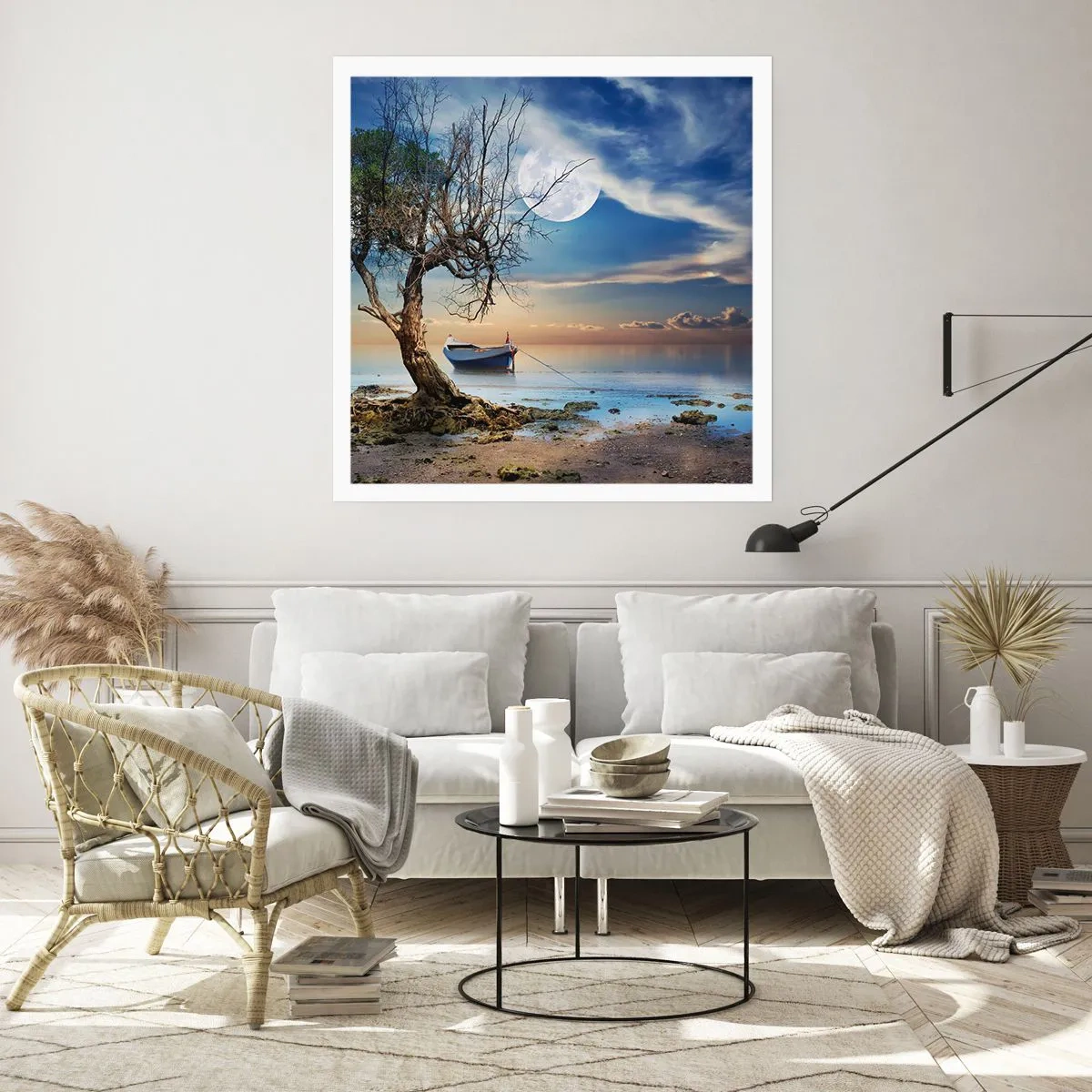 Affiche - Poster - Est-ce la fin ou le début ? - 50x50 cm
