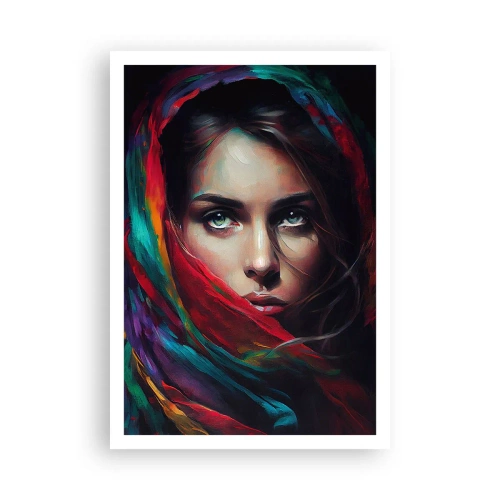 Affiche - Poster - Mystère aux yeux verts - 70x100 cm