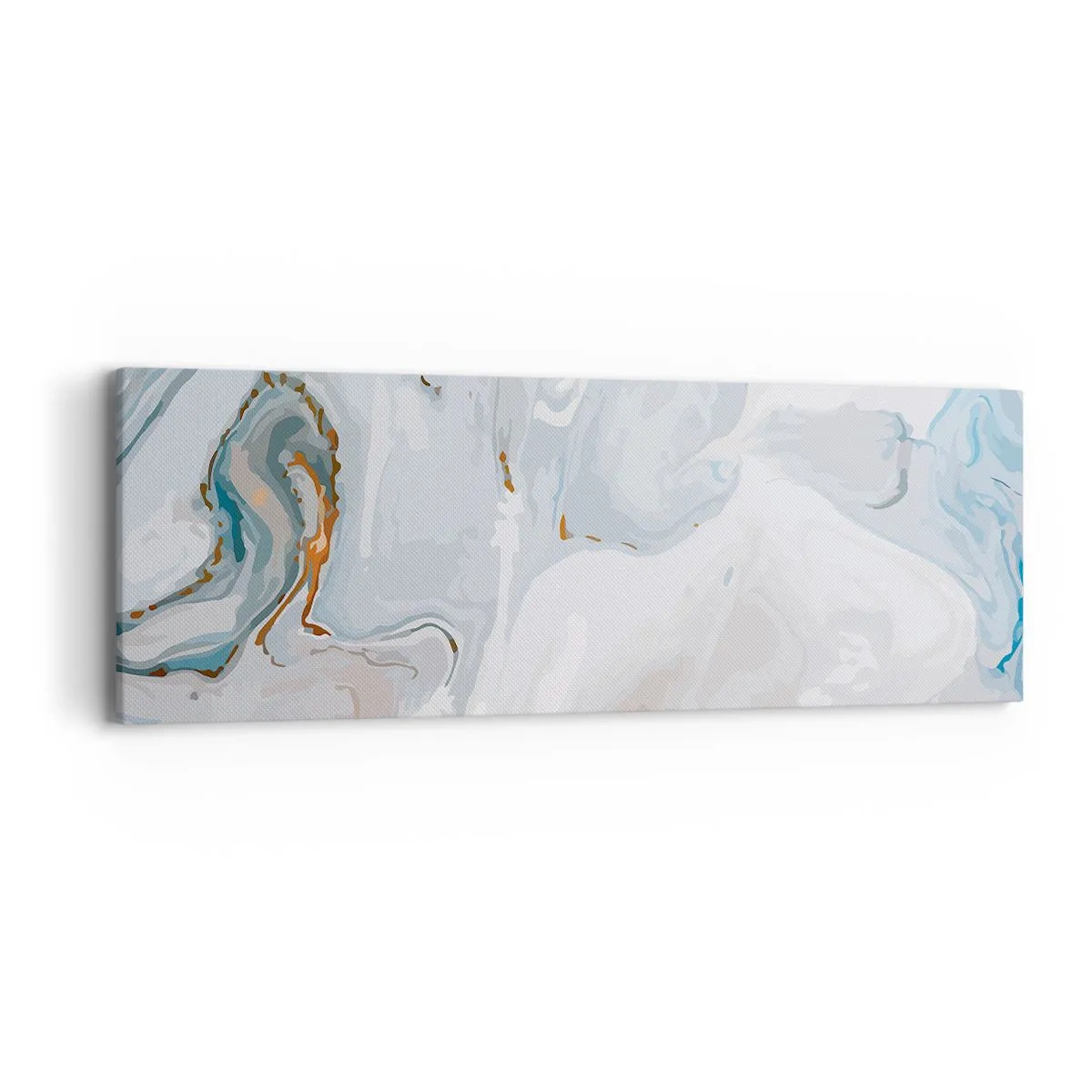 Impression sur toile - Image sur toile - Blanc surélevé - 90x30 cm