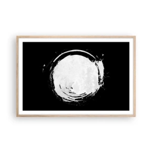 Affiche dans un chêne clair - Poster - Belle sortie - 91x61 cm