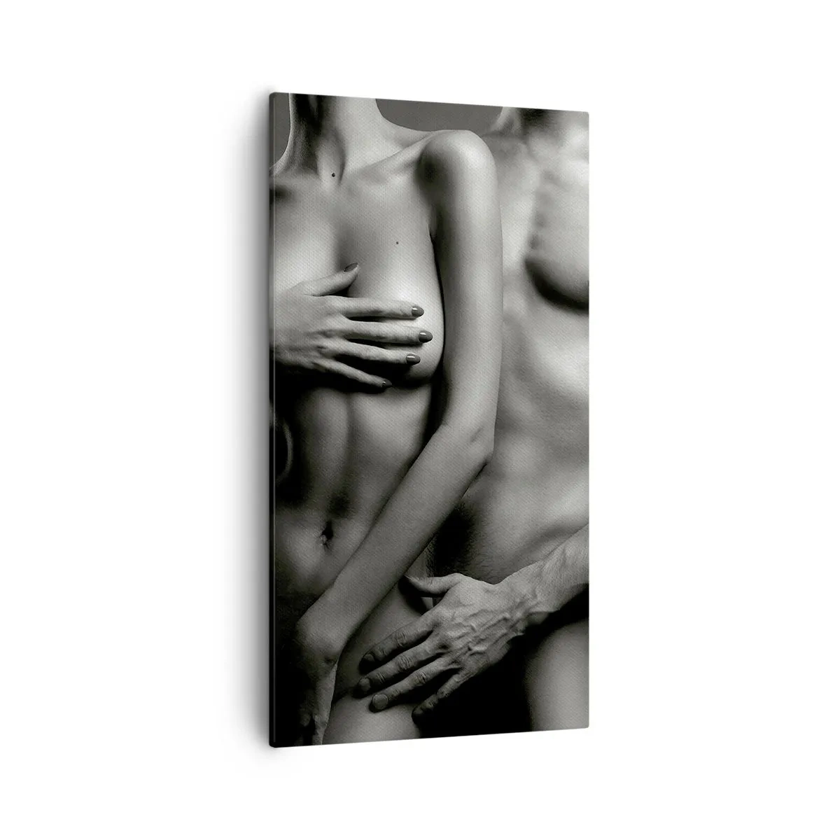 Impression sur toile - Image sur toile - Adam et Eve - 55x100 cm