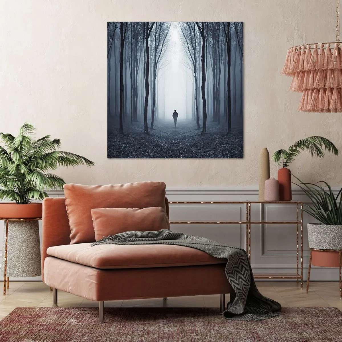 Impression sur toile - Image sur toile - Tout est simple et clair - 40x40 cm