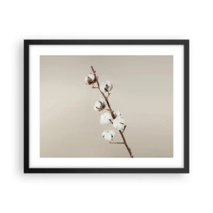 Affiche dans un cadre noir - Poster - A la source de la douceur - 50x40 cm