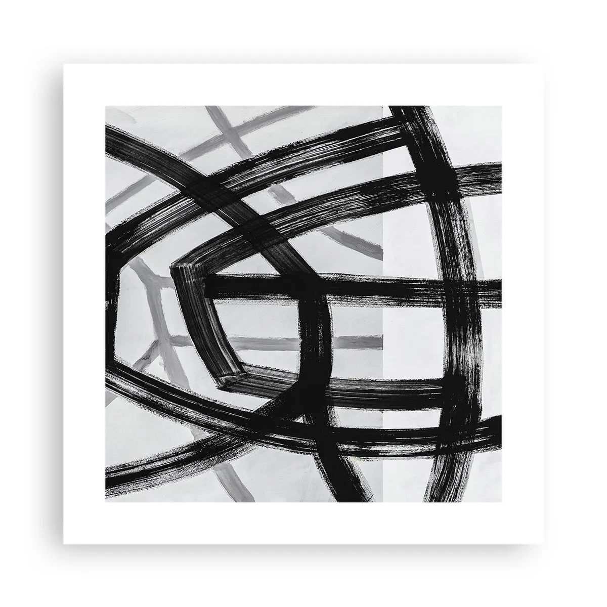 Affiche - Poster - Profondeur du bâtiment - 40x40 cm