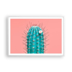 Affiche dans un cadre blanc - Poster - Juste regarde - 100x70 cm