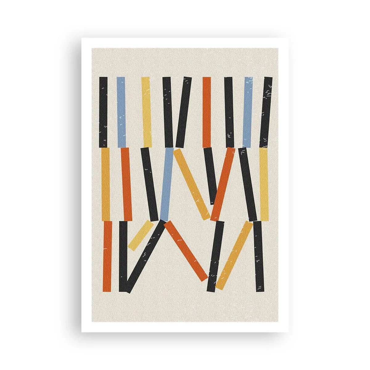 Affiche - Poster - Composition de niveaux - 70x100 cm