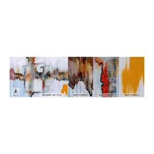 Échantillon de Papier Peint Premium Sand - Un bâton sur l'eau - Abstraction, Morceau, Modèle moderne - 100x30 cm