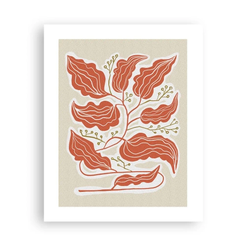 Affiche - Poster - Folk et coloré - 40x50 cm