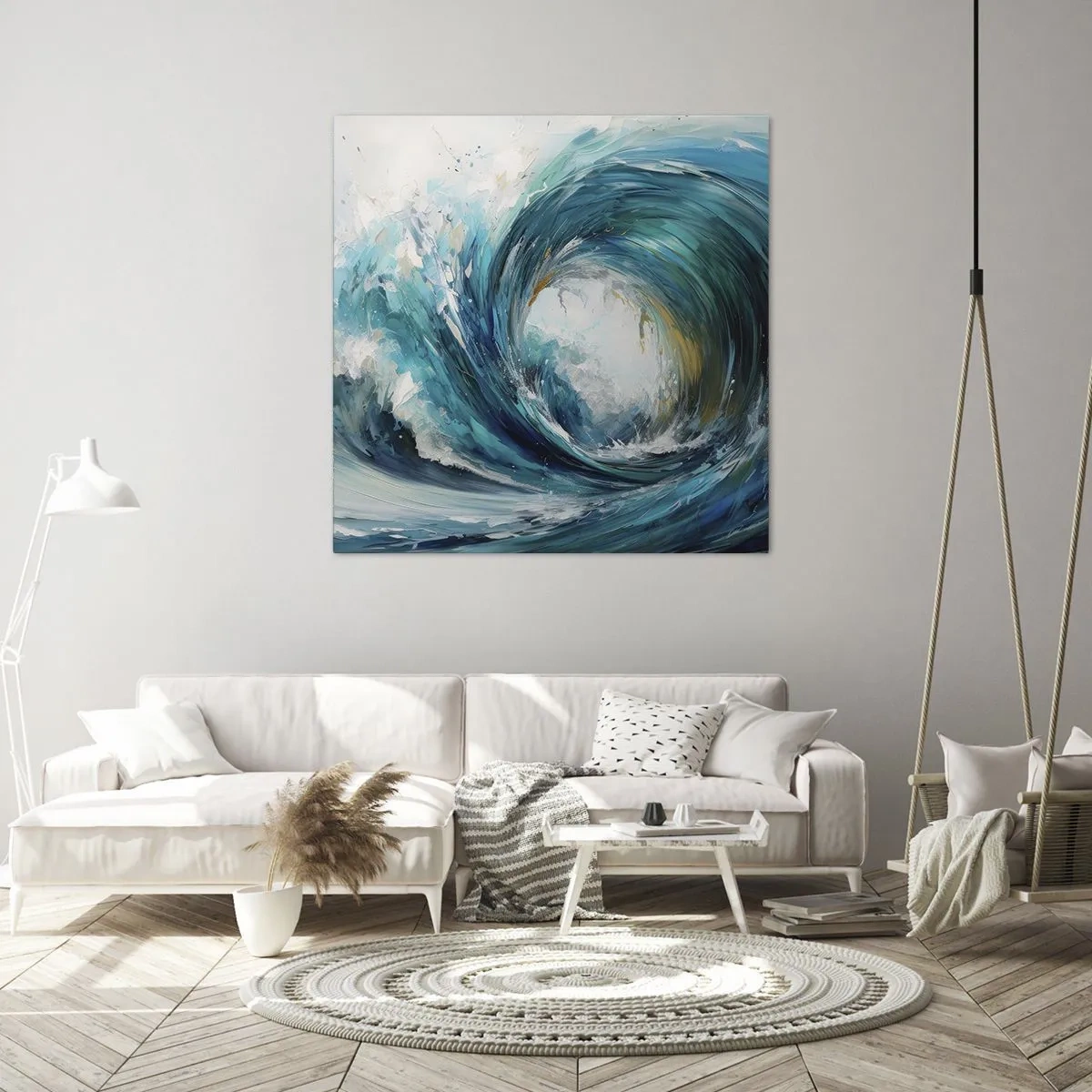 Impression sur toile - Image sur toile - Portail maritime - 70x70 cm