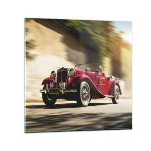 Impression sur verre - Image sur verre - Plus belle que Nike de Samothrace - 30x30 cm