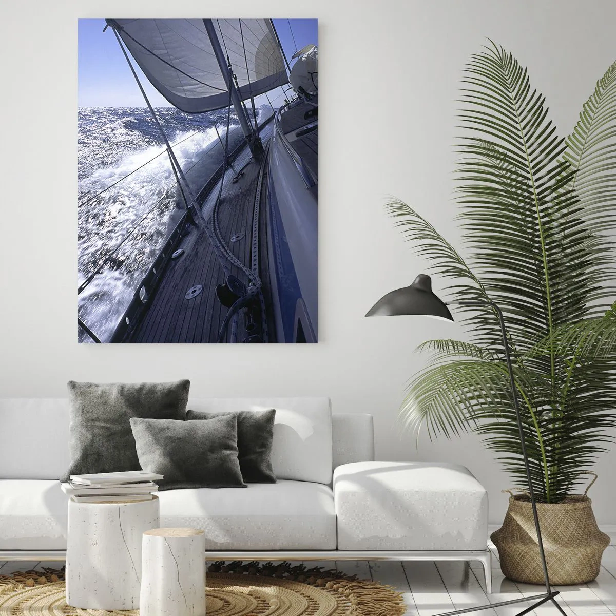Impression sur verre - Image sur verre - Je sais ce que c'est d'être un oiseau - 50x70 cm