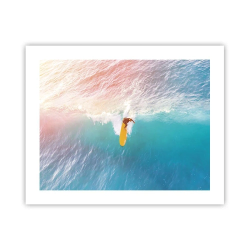 Affiche - Poster - Le cavalier de l'océan - 50x40 cm