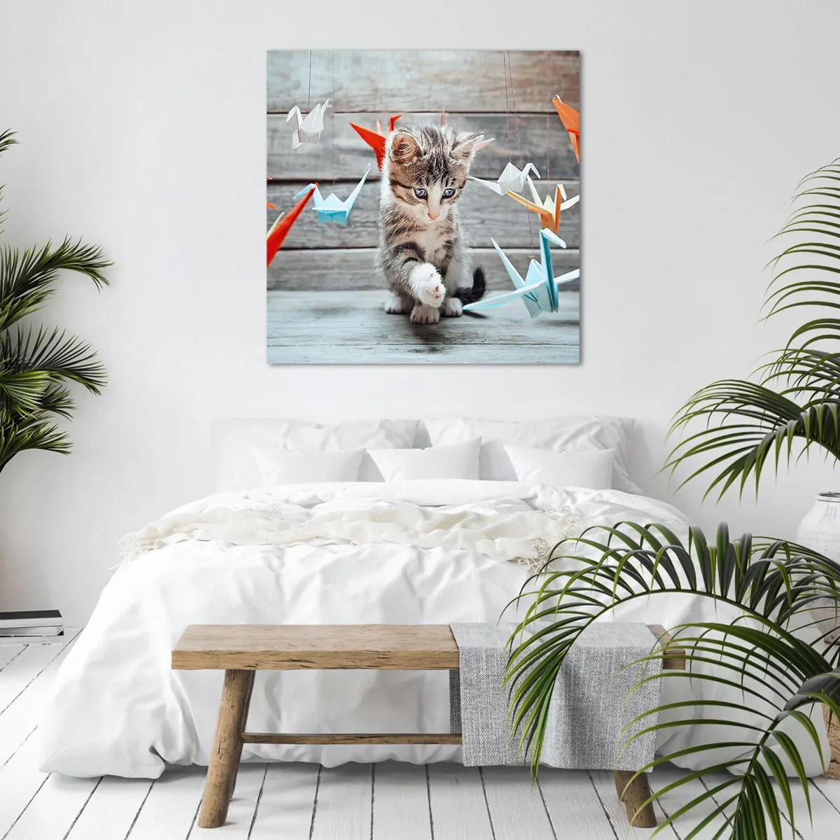 Impression sur toile - Image sur toile - Première leçon - 70x70 cm