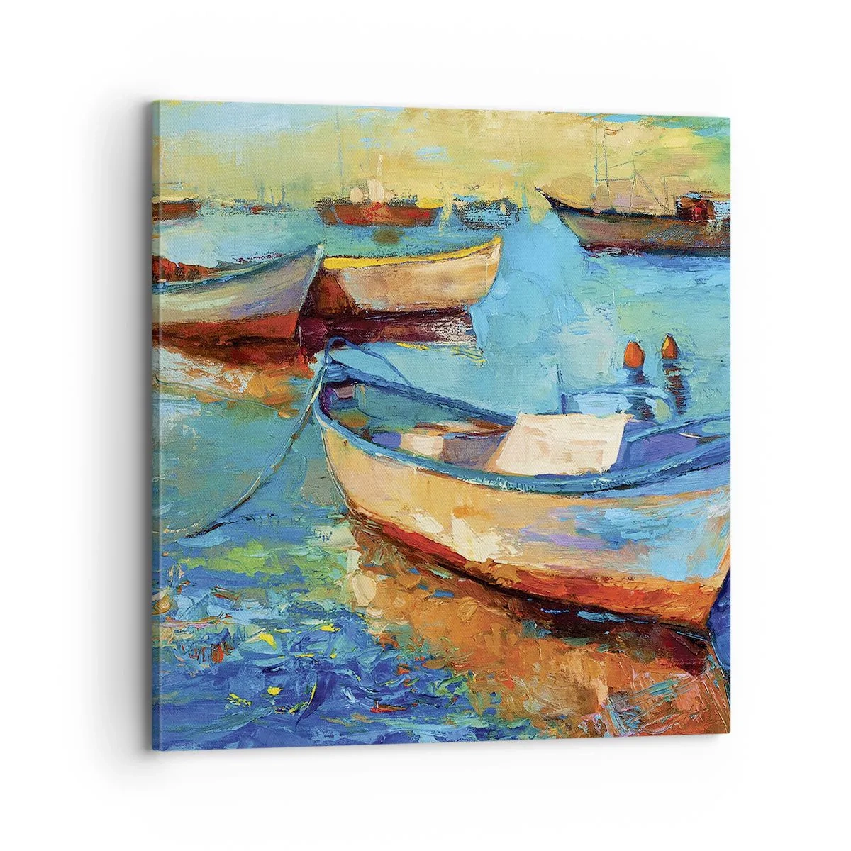 Impression sur toile - Image sur toile - Dans la baie du sud - 70x70 cm