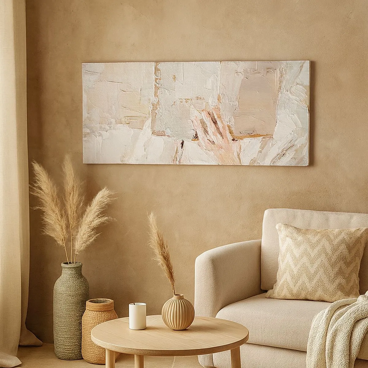 Impression sur toile - Image sur toile - Dans un autre monde - 100x40 cm