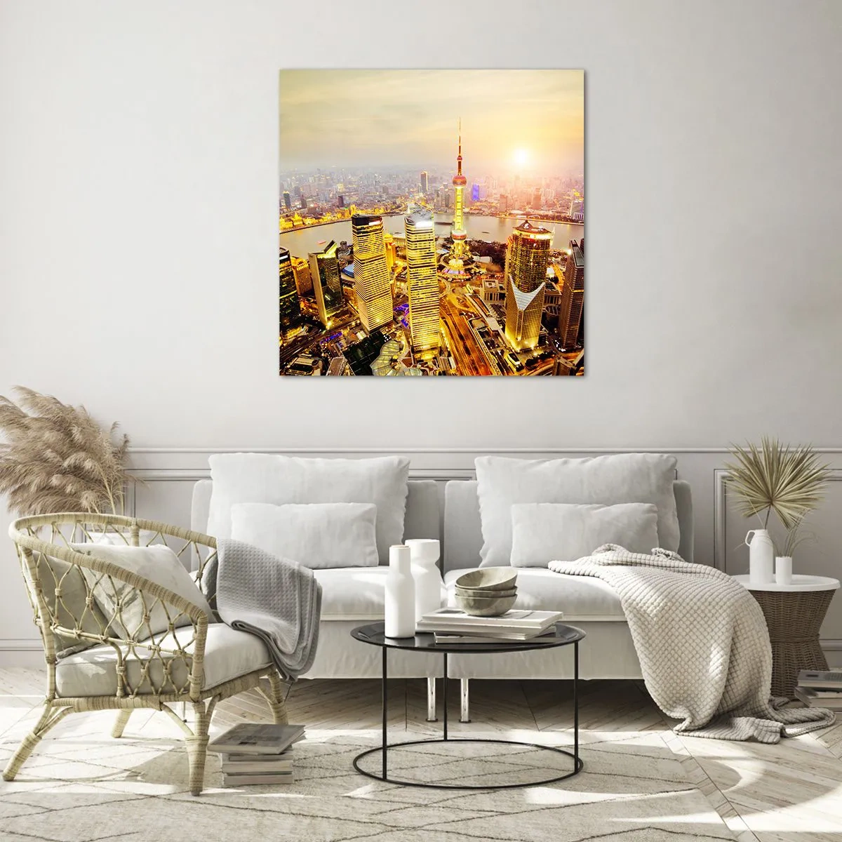 Impression sur verre - Image sur verre - Rêve asiatique - 60x60 cm