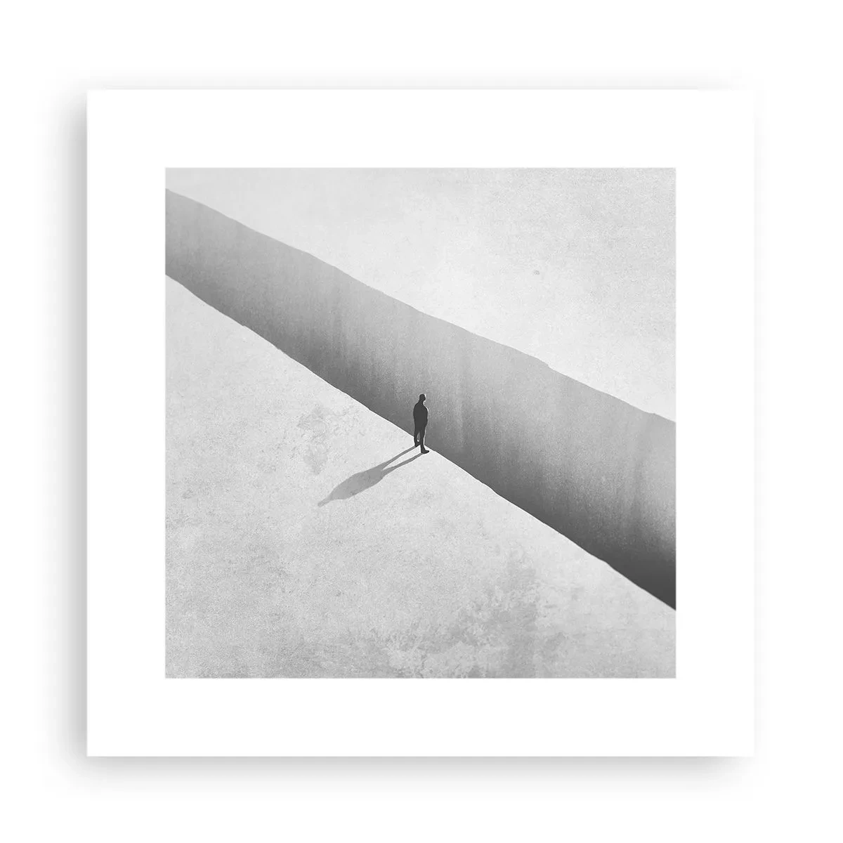 Affiche - Poster - Un objectif clair - 30x30 cm