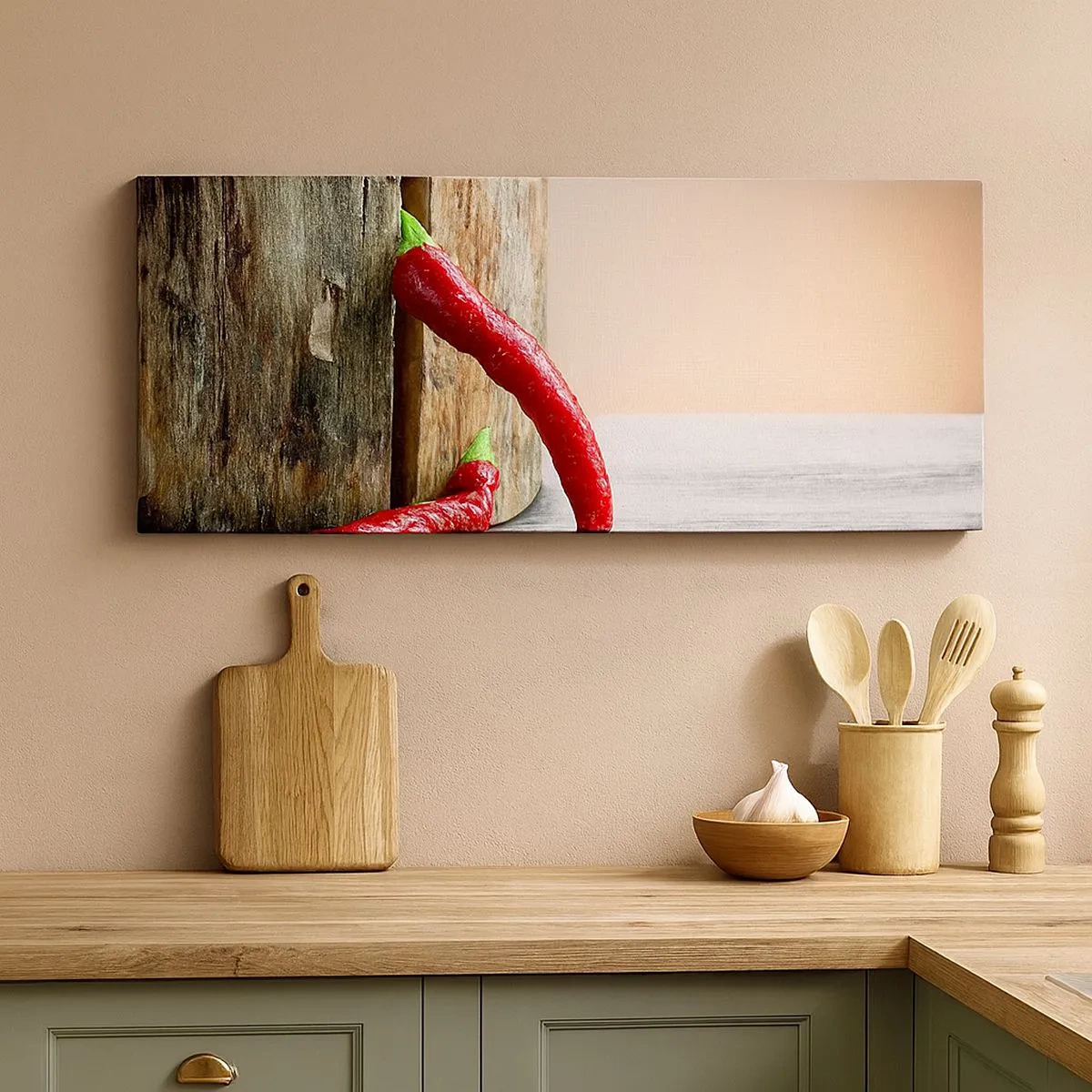 Impression sur toile - Image sur toile - Red hot chili peppers - 100x40 cm