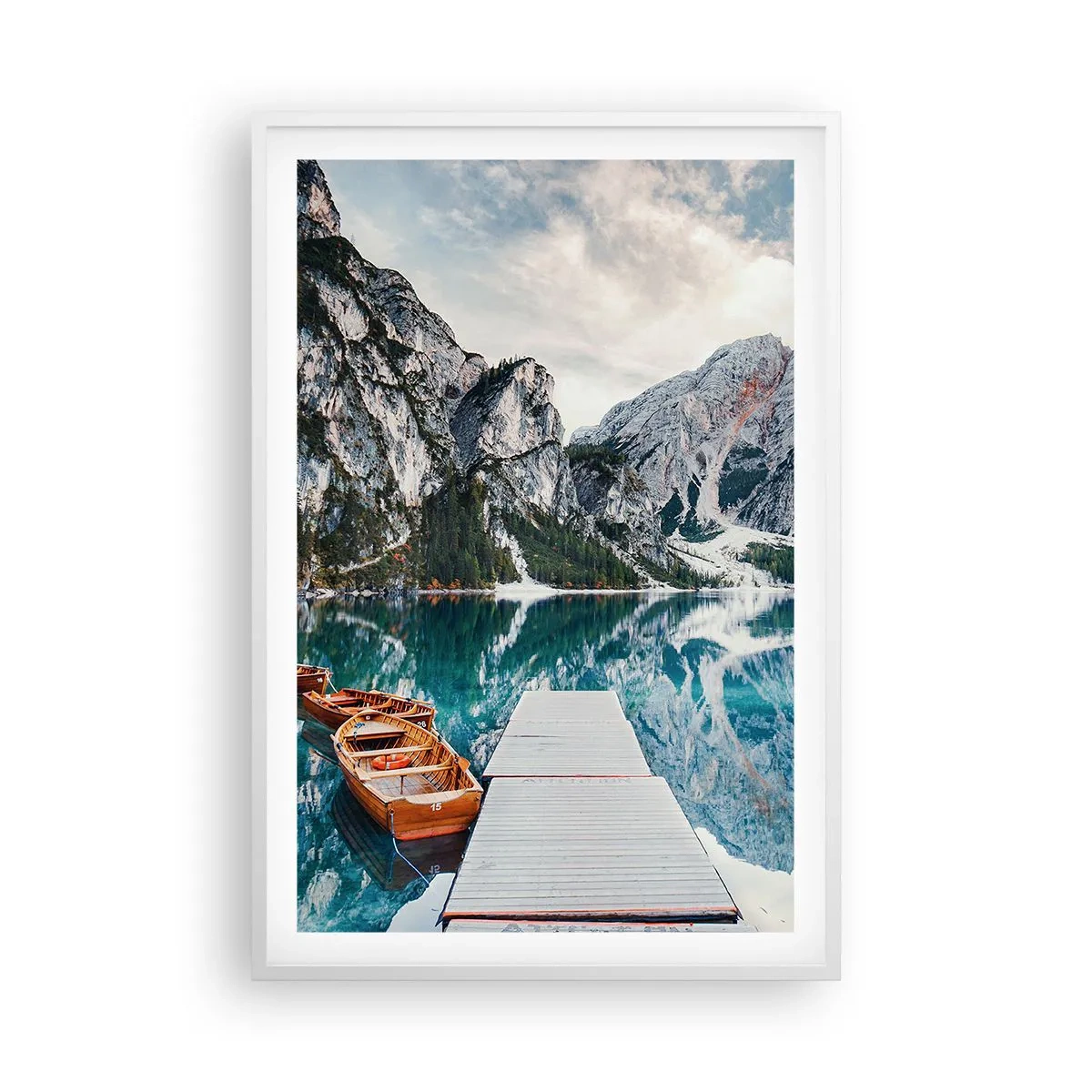 Affiche dans un cadre blanc - Poster - On va te montrer la beauté - 61x91 cm