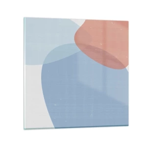 Impression sur verre - Image sur verre - Relations pastel - 30x30 cm