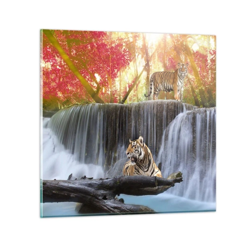 Impression sur verre - Image sur verre - Paysage surréaliste - 60x60 cm