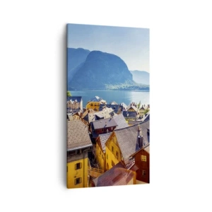 Impression sur toile - Image sur toile - ça ne pourrait pas être plus pittoresque - 45x80 cm