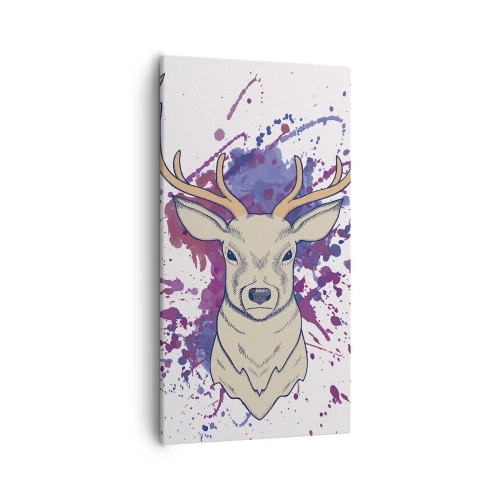 Impression sur toile - Image sur toile - Courage et équilibre - 55x100 cm