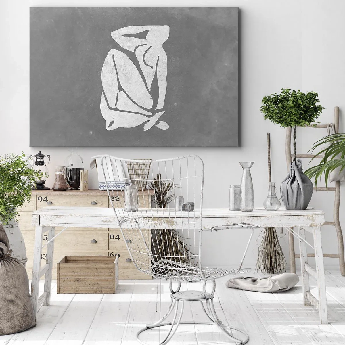 Impression sur toile - Image sur toile - En pensée - 70x50 cm