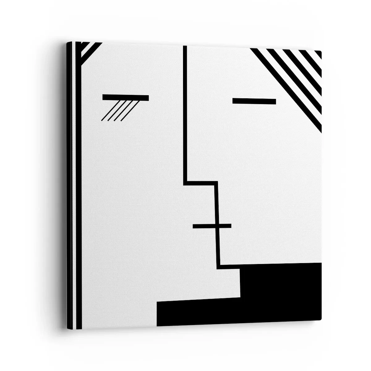 Impression sur toile - Image sur toile - Juste un baiser - 40x40 cm