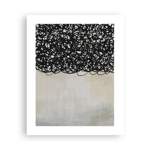Affiche - Poster - Abstraction turbulente - 40x50 cm