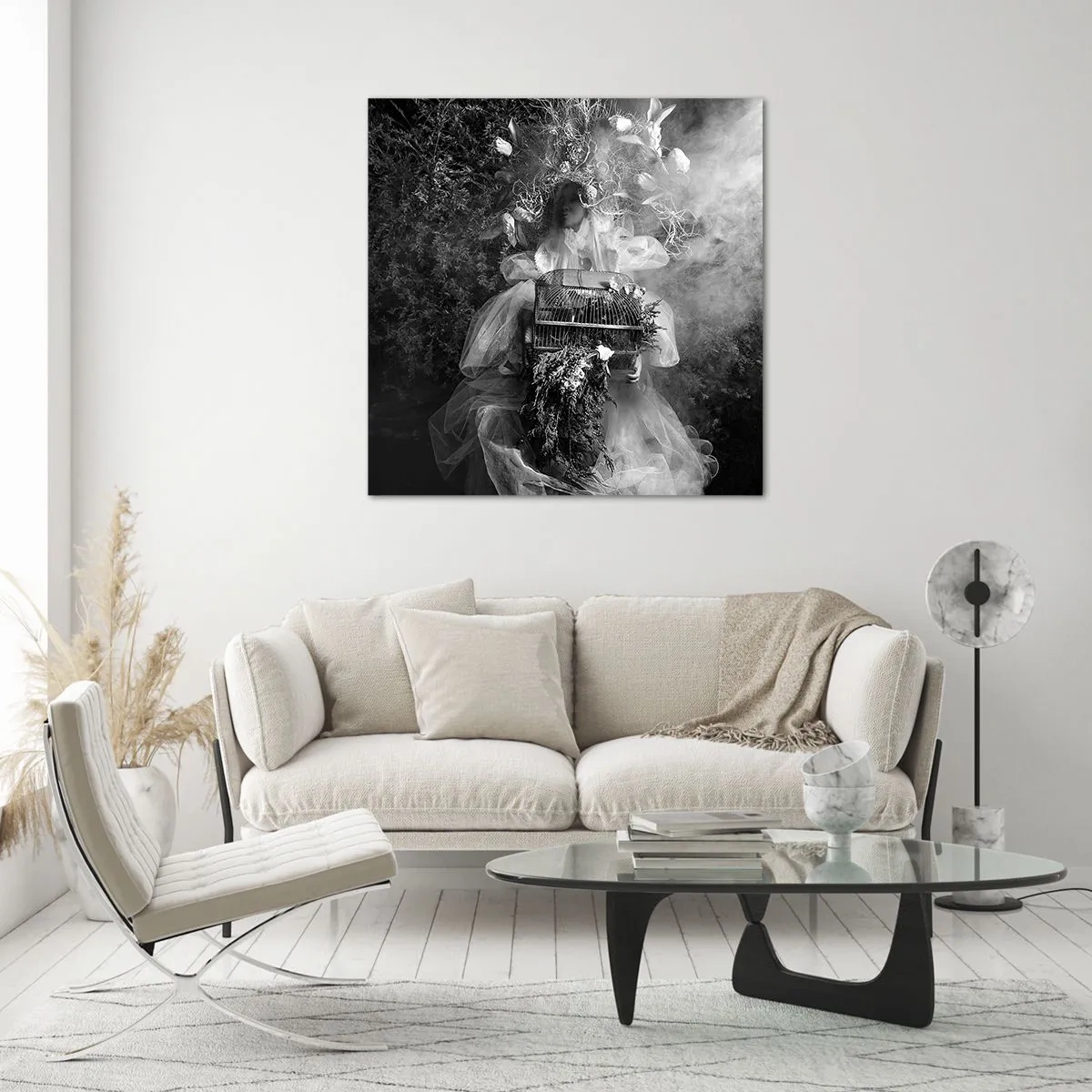 Impression sur verre - Image sur verre - Tout simplement Mère Nature - 60x60 cm