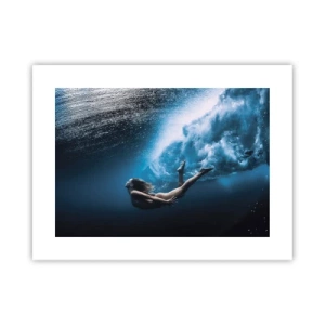 Affiche - Poster - Sirène moderne - 40x30 cm