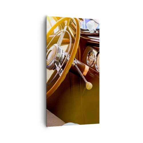 Impression sur toile - Image sur toile - Souffle de luxe venu du passé - 65x120 cm