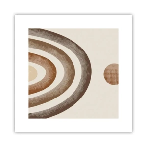 Affiche - Poster - Dans une galaxie lointaine - 30x30 cm