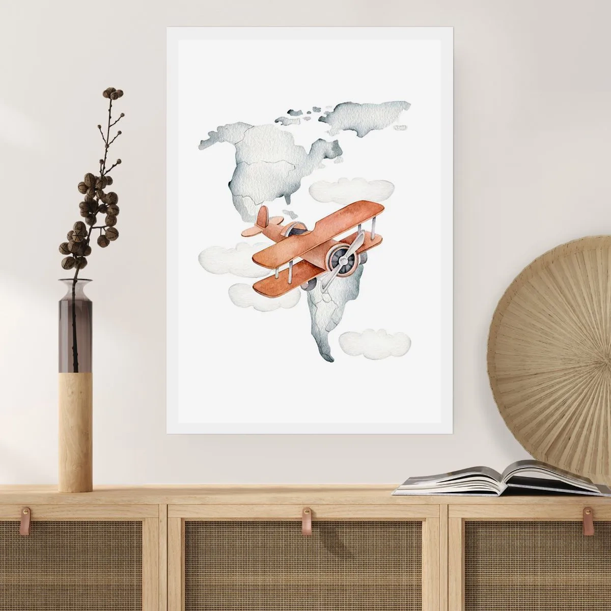 Affiche - Poster - Dans un esprit pionnier - 30x40 cm