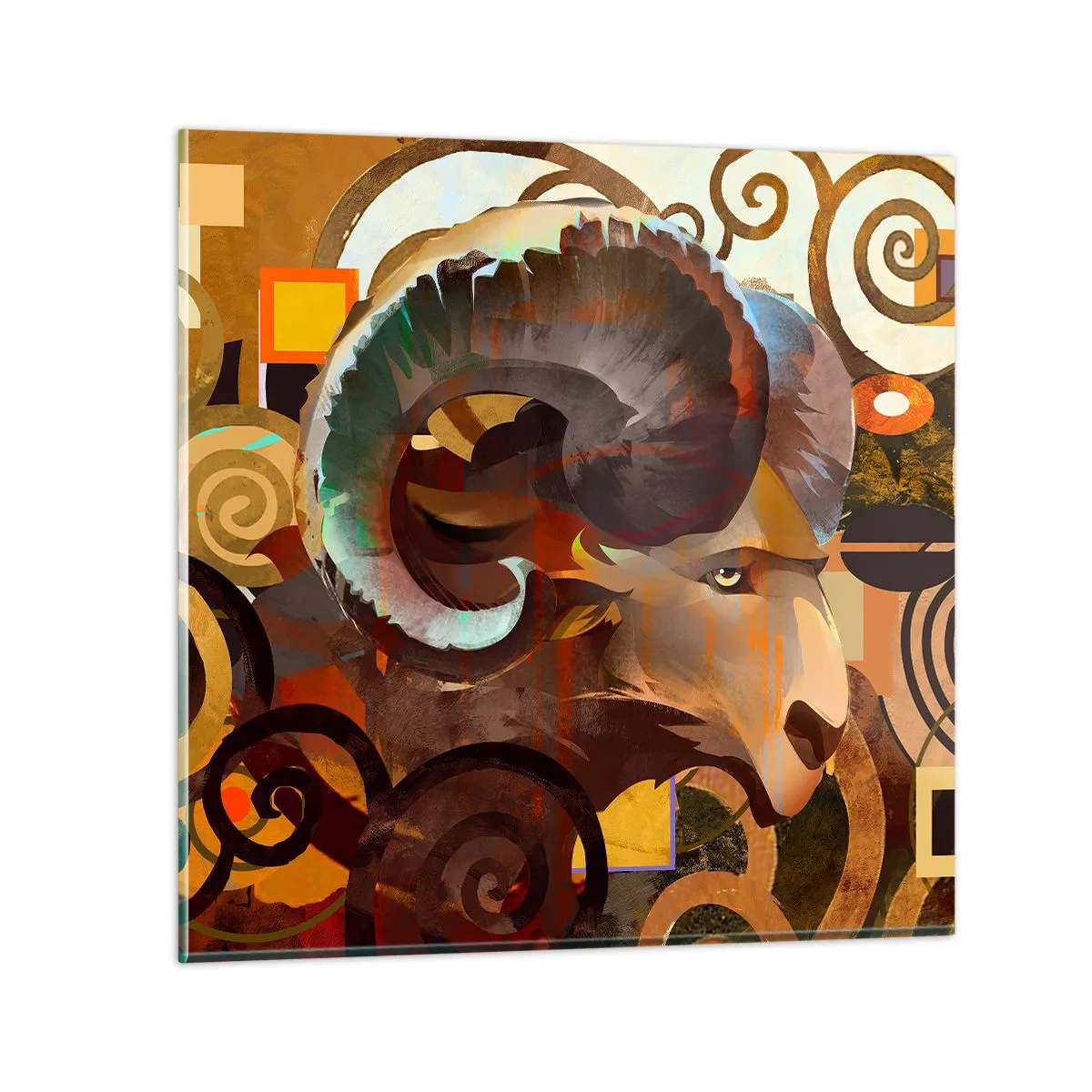 Impression sur verre - Image sur verre - Magie - religions - rituels - 50x50 cm