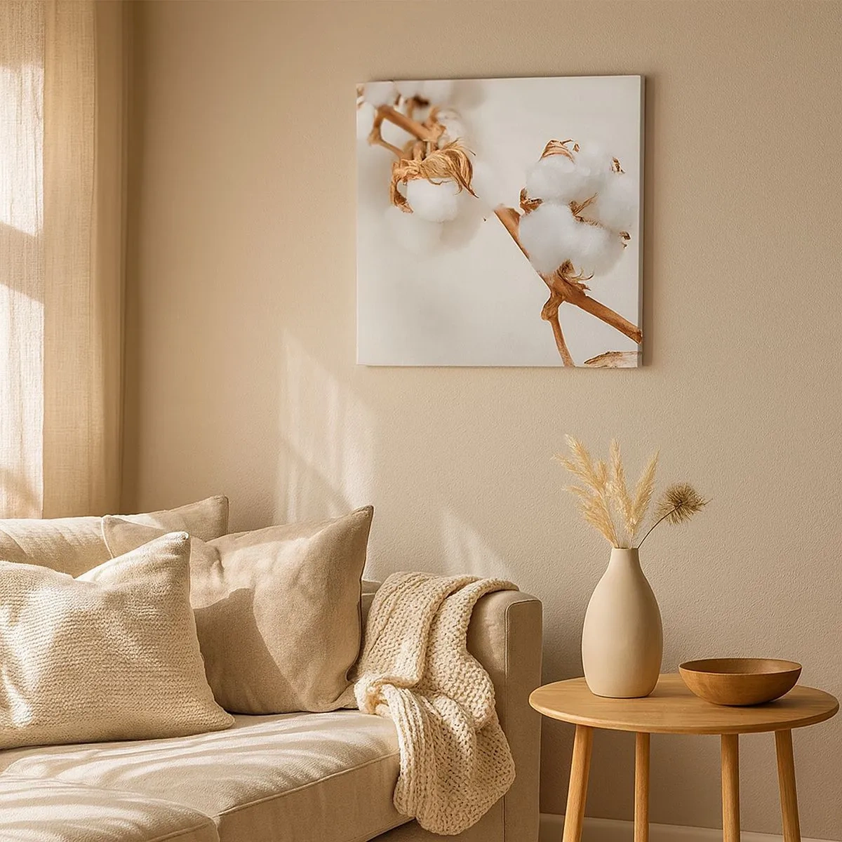 Impression sur toile - Image sur toile - Seulement caliner - 30x30 cm