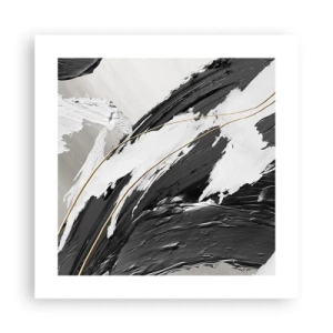 Affiche - Poster - L'abstraction à grande échelle - 40x40 cm